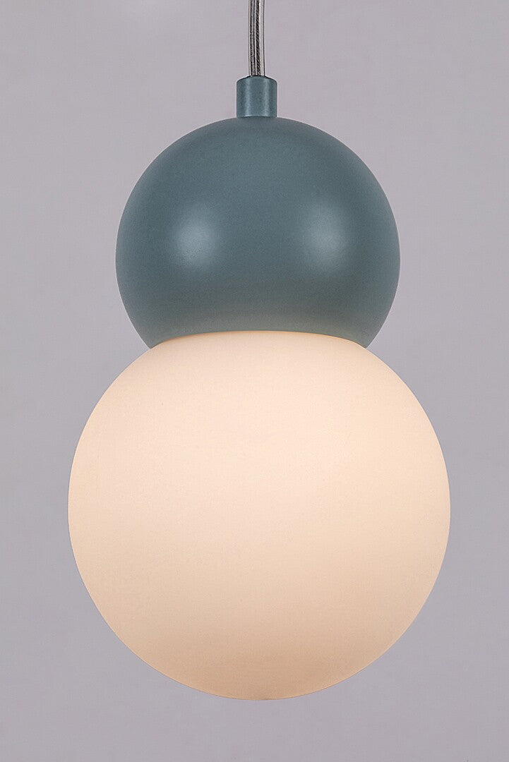 Lustra suspendata Gellia, albastru, 1xG9, IP20, Rabalux, 72279