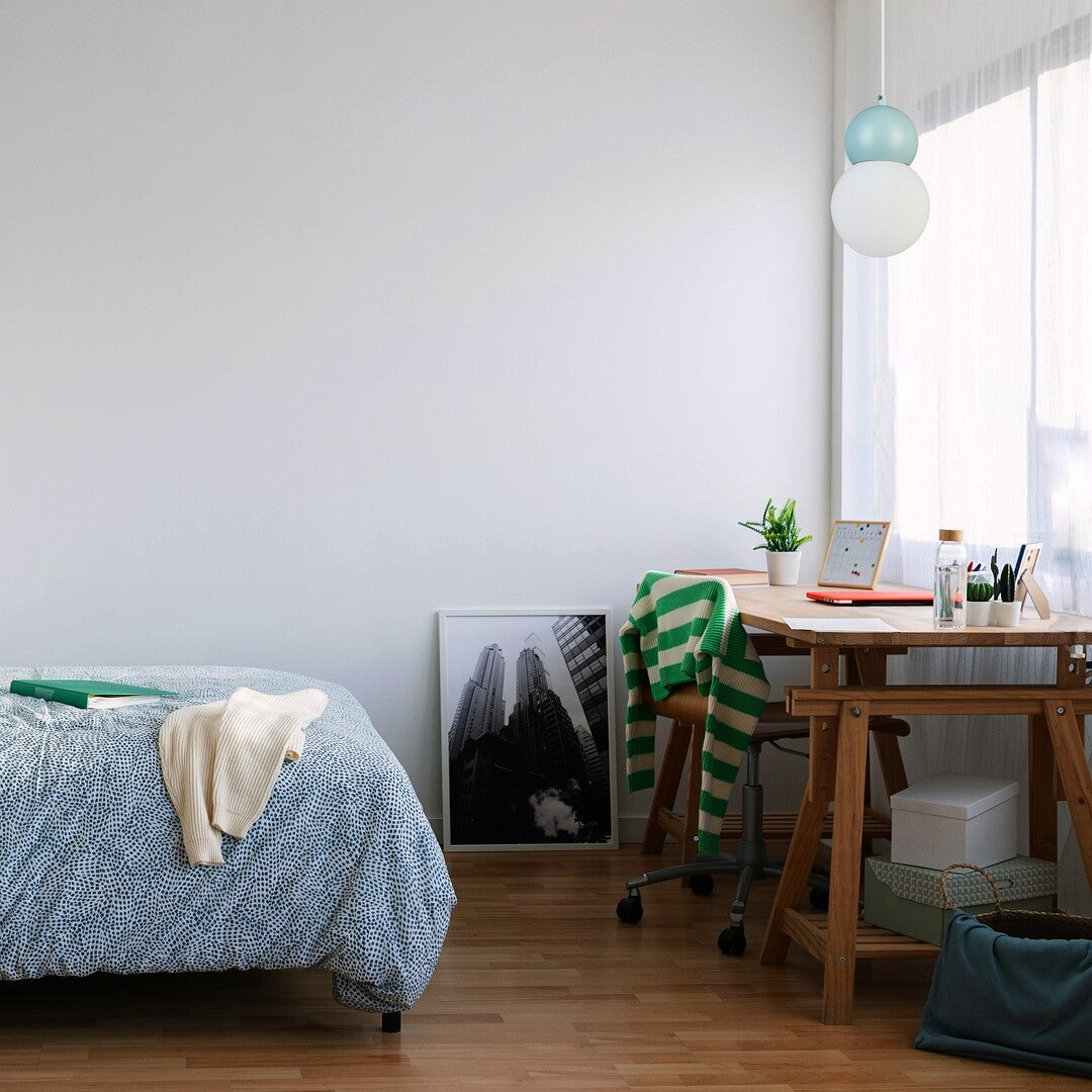 Lustra suspendata Gellia, albastru, 1xG9, IP20, Rabalux, 72279