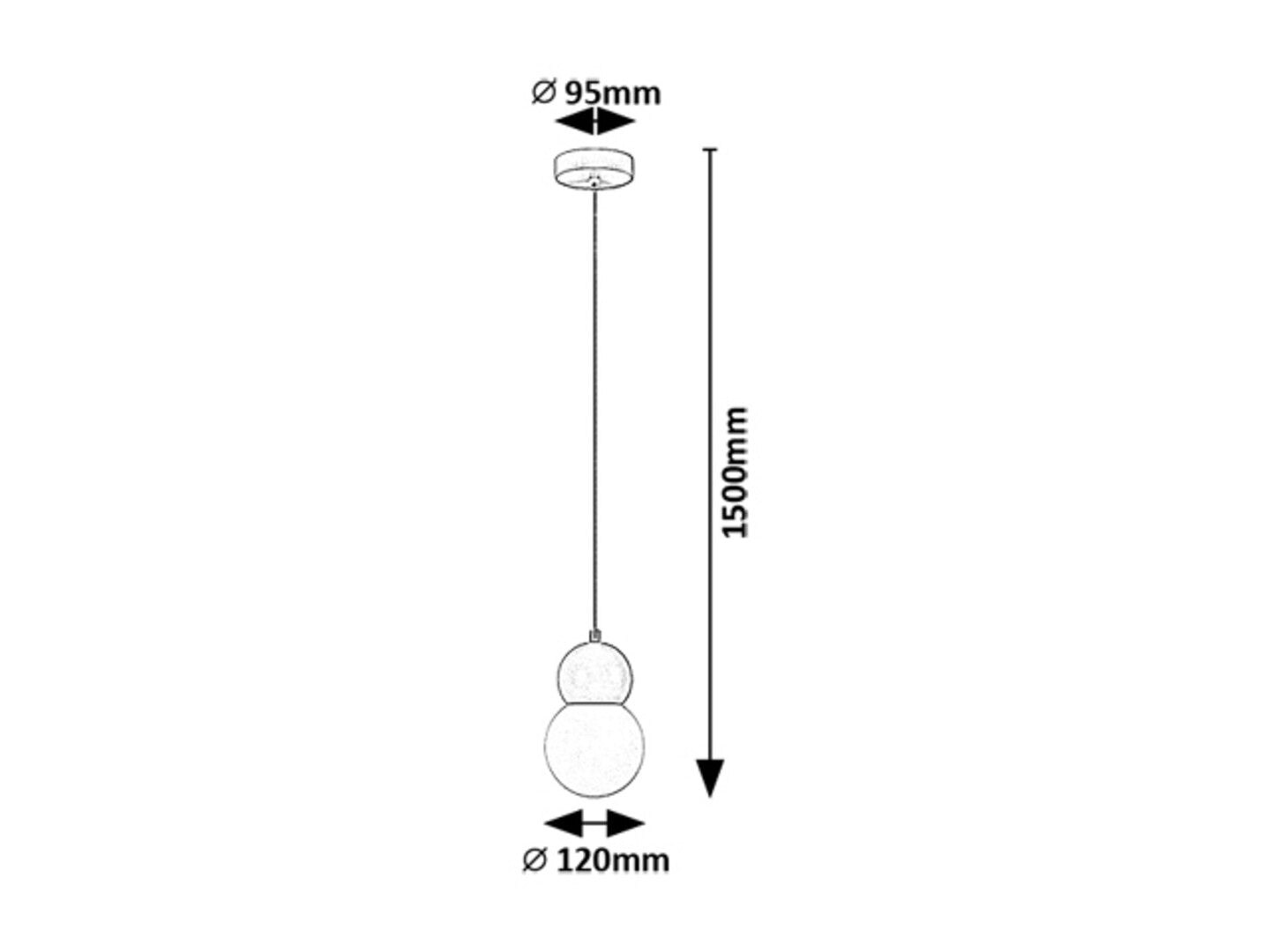 Lustra suspendata Gellia, trandafiriu, 1xG9, IP20, Rabalux, 72280