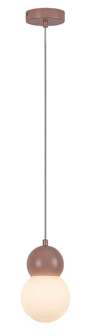 Lustra suspendata Gellia, trandafiriu, 1xG9, IP20, Rabalux, 72280