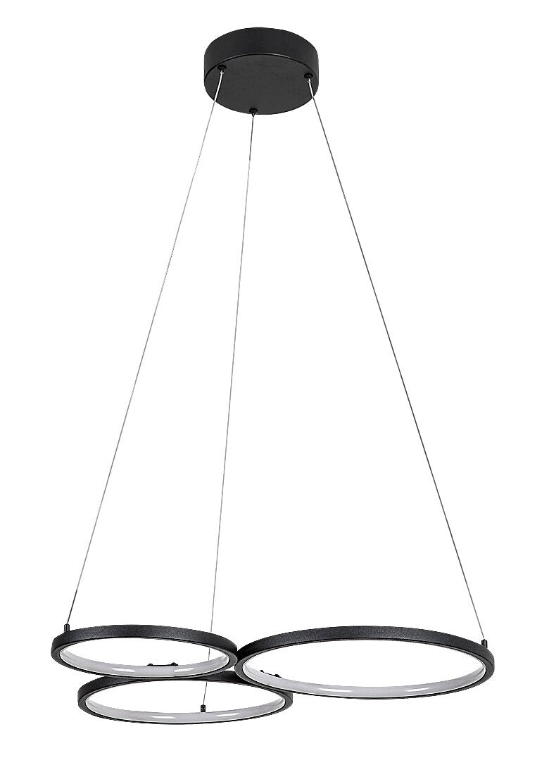Lustra suspendata LED Formand, negru, 38W, 1100lm, 3000K, IP20, Rabalux, 72297