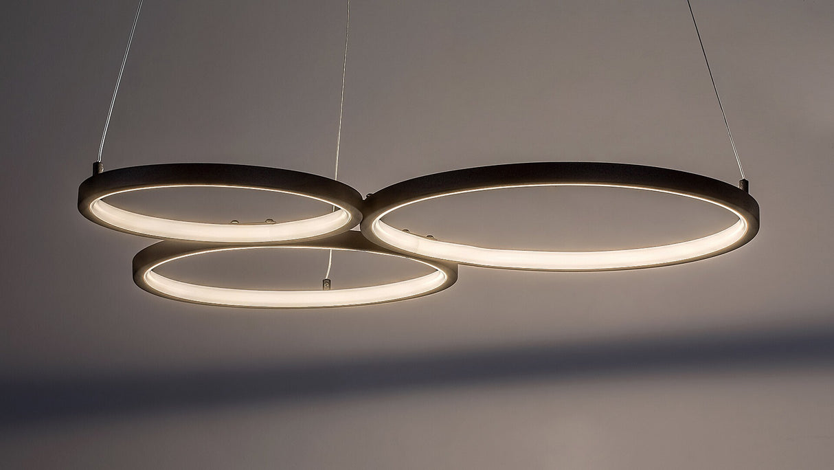 Lustra suspendata LED Formand, negru, 38W, 1100lm, 3000K, IP20, Rabalux, 72297