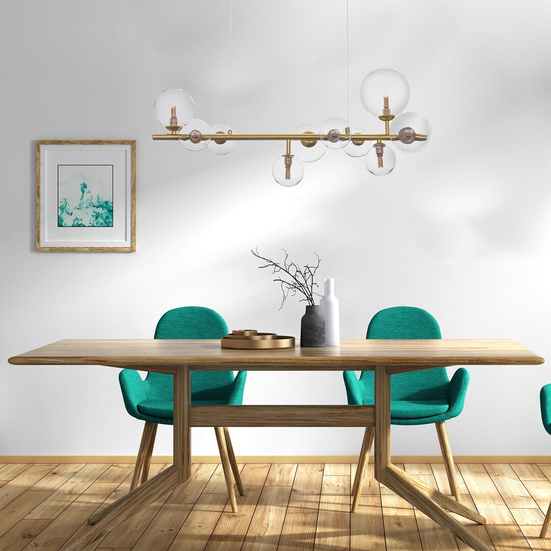 Lustra suspendata Aslov, auriu, 10xG9, IP20, Rabalux, 72298