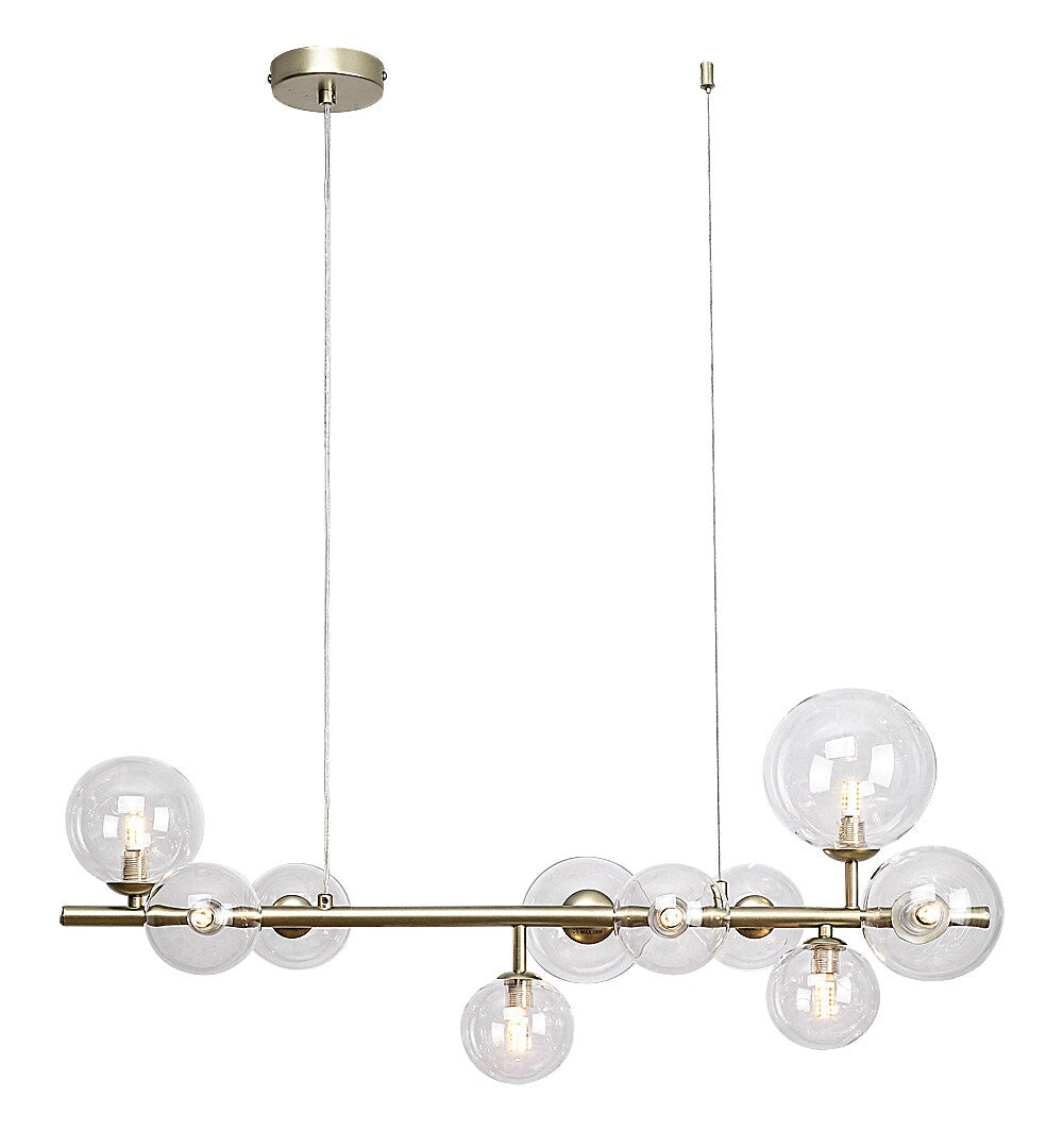 Lustra suspendata Aslov, auriu, 10xG9, IP20, Rabalux, 72298