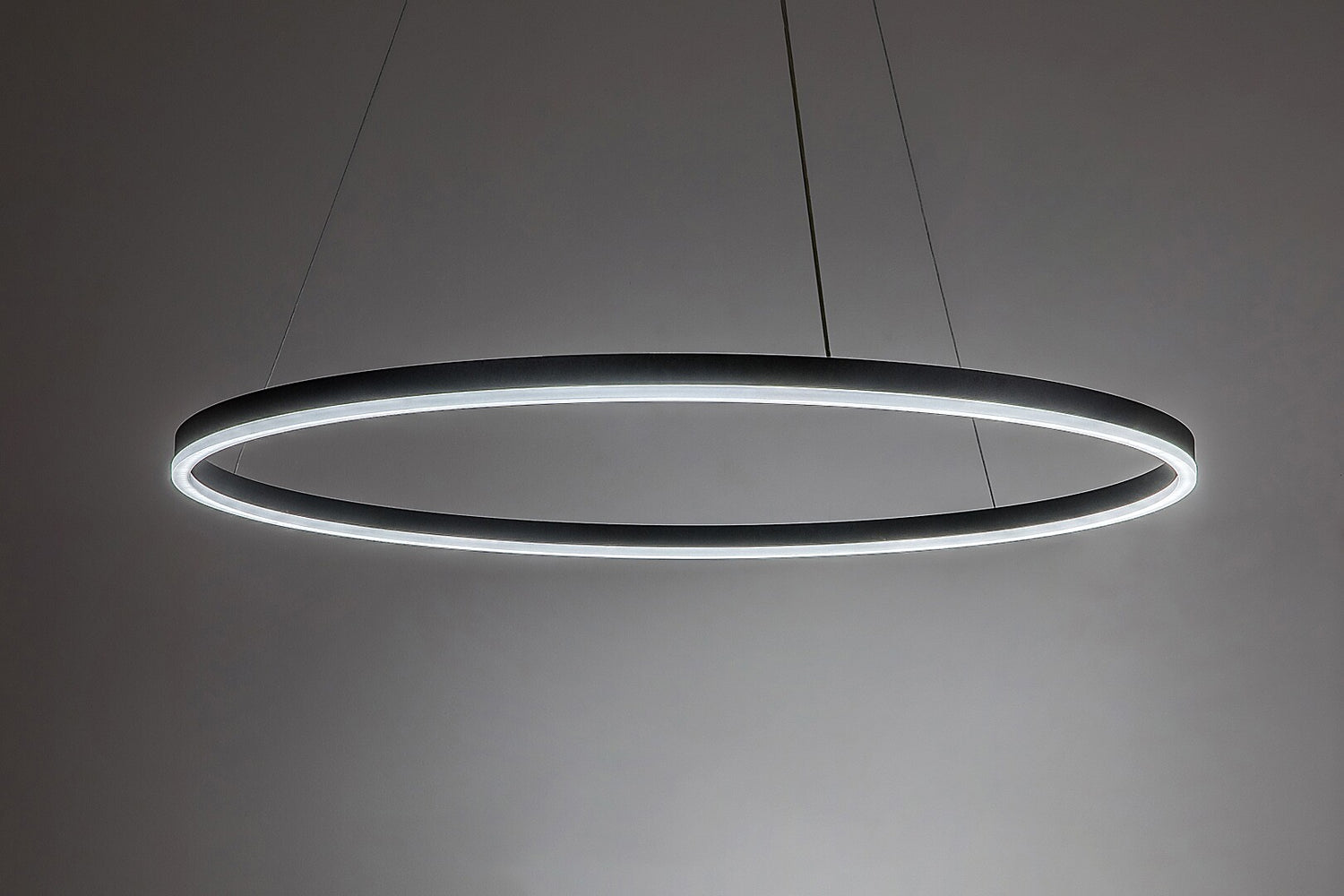 Lustra suspendata LED Isaure, negru, 45W, 3000lm, 3000K/4000K/6500K, IP20, Rabalux, 72302