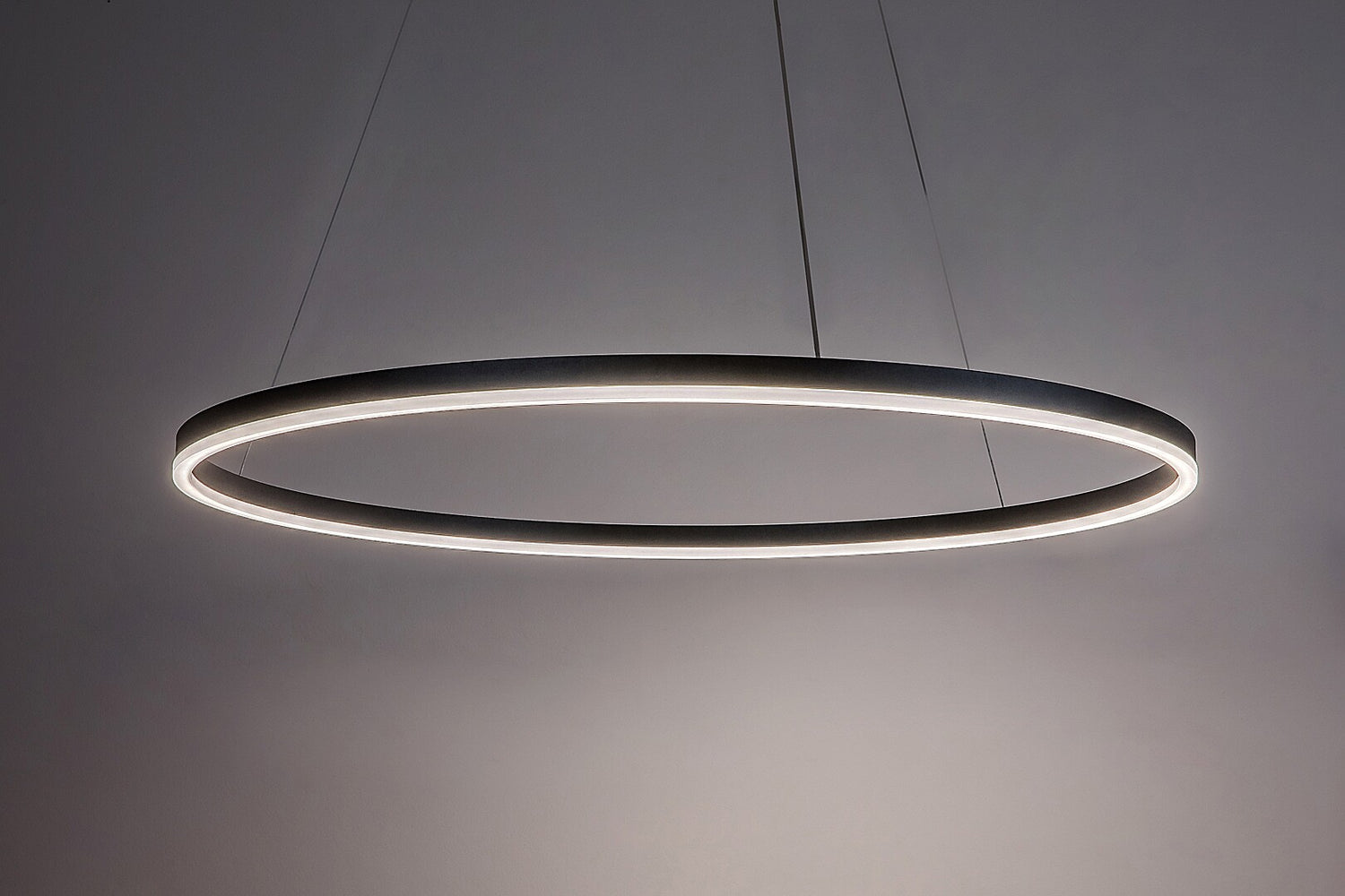 Lustra suspendata LED Isaure, negru, 45W, 3000lm, 3000K/4000K/6500K, IP20, Rabalux, 72302