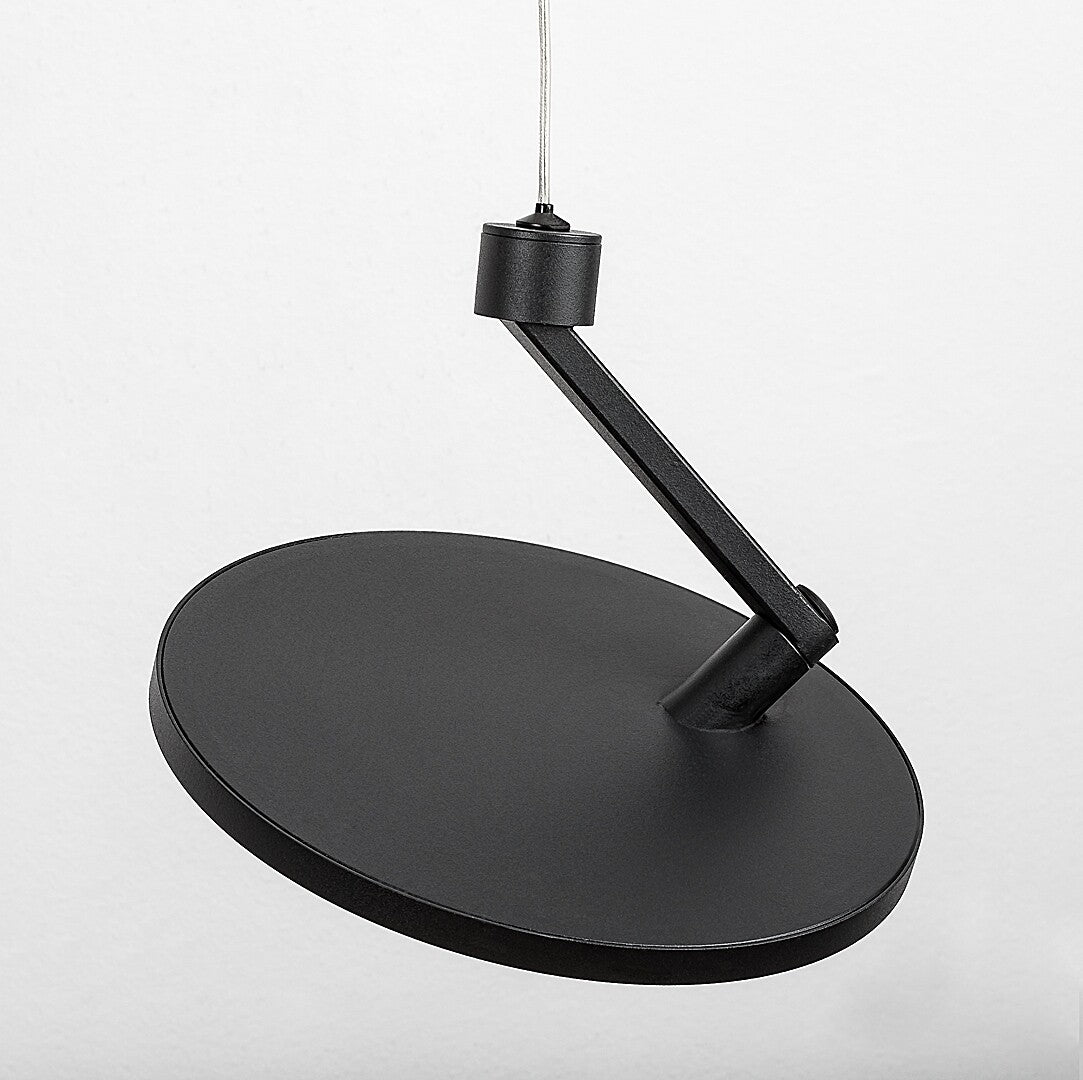 Lustra suspendata LED Ovidia, negru, 20W, 1300lm, 3000K, IP20, Rabalux, 72327