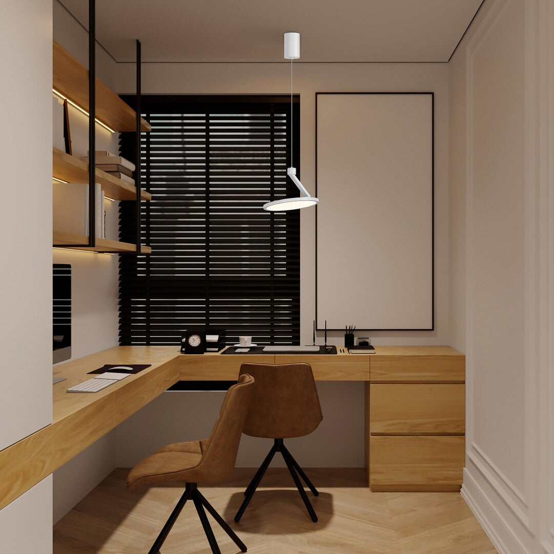 Lustra suspendata LED Ovidia, alb, 20W, 1300lm, 3000K, IP20, Rabalux, 72328