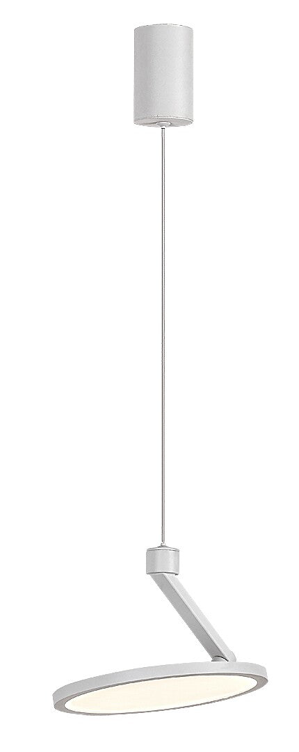 Lustra suspendata LED Ovidia, alb, 20W, 1300lm, 3000K, IP20, Rabalux, 72328