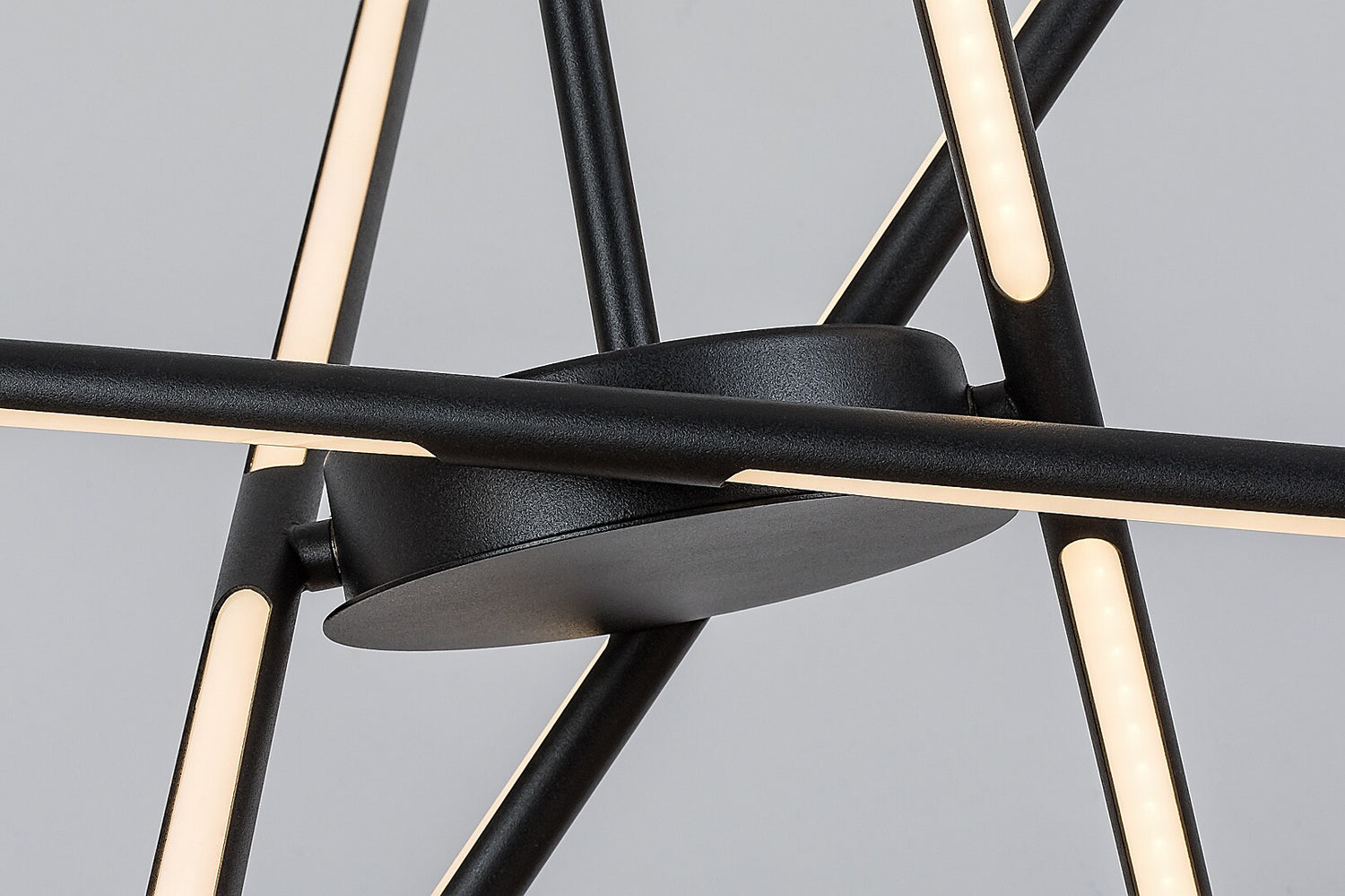 Lustra suspendata LED Henli2, negru, 40W, 2800lm, 3000K, IP20, Rabalux, 72338