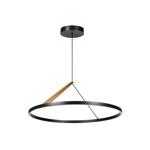 Lustra suspendata LED Renara, negru/auriu, 40W, 1850lm, 3000K, H.120cm, IP20, Rabalux, 72352
