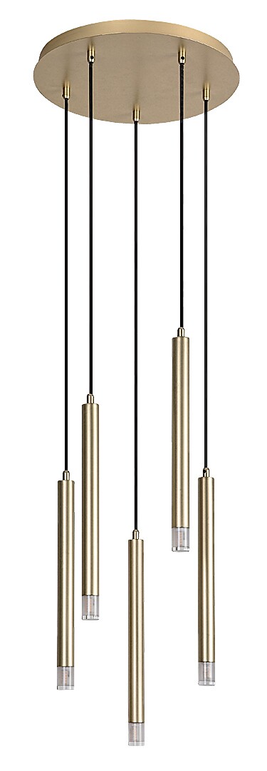 Lustra suspendata Ramira, auriu, 5xG9, IP20, Rabalux, 72361