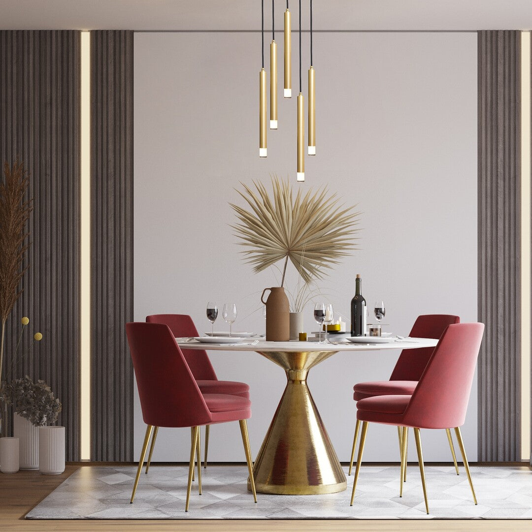 Lustra suspendata Ramira, auriu, 5xG9, IP20, Rabalux, 72361