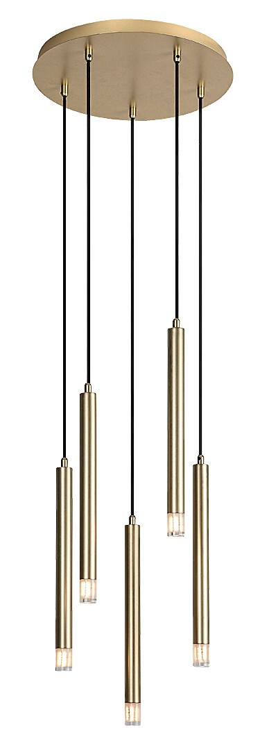 Lustra suspendata Ramira, auriu, 5xG9, IP20, Rabalux, 72361