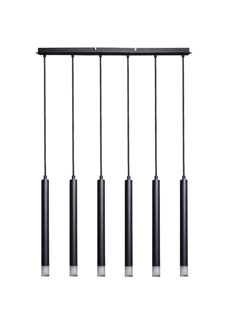 Lustra suspendata Ramira, negru, 6xG9, IP20, Rabalux, 72362