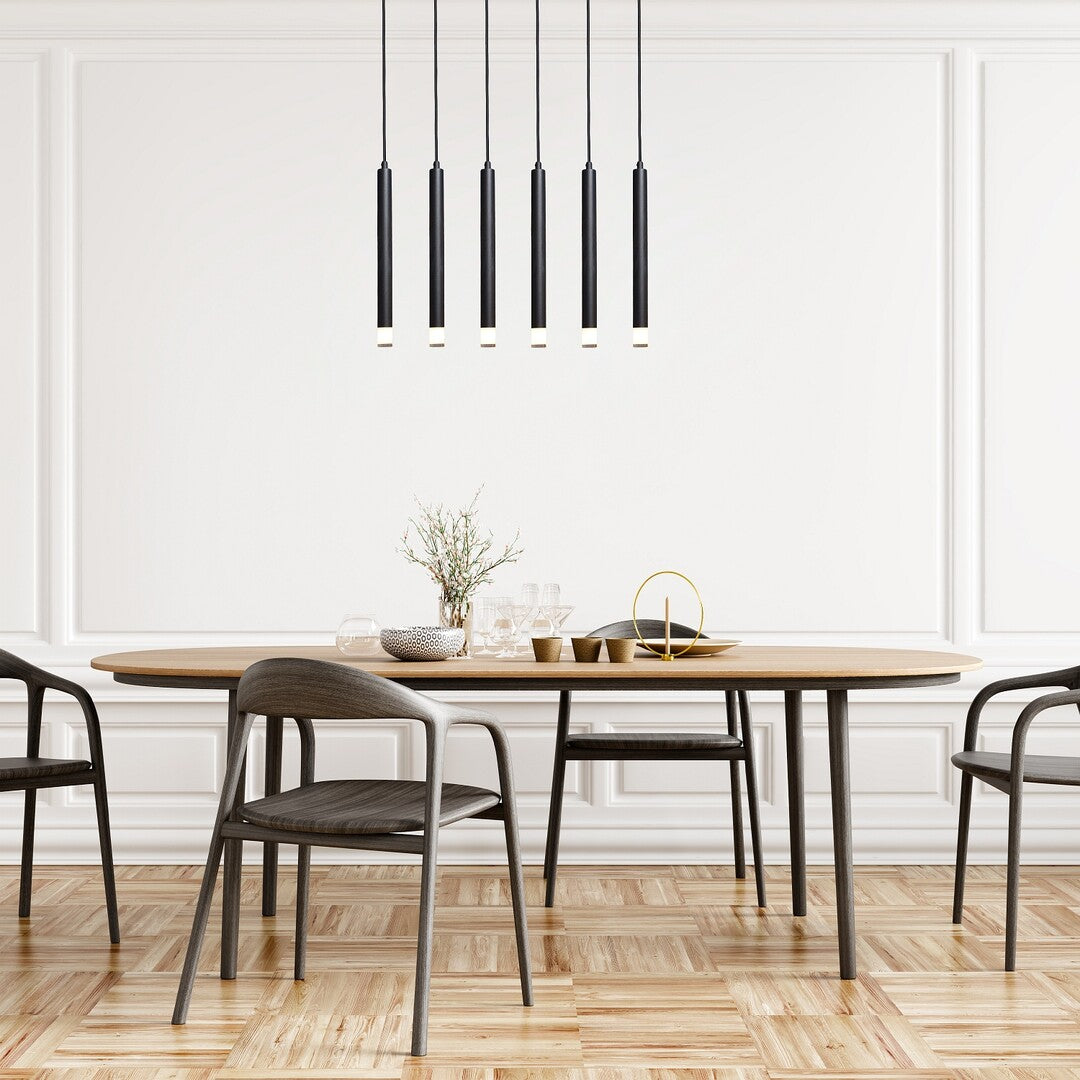 Lustra suspendata Ramira, negru, 6xG9, IP20, Rabalux, 72362