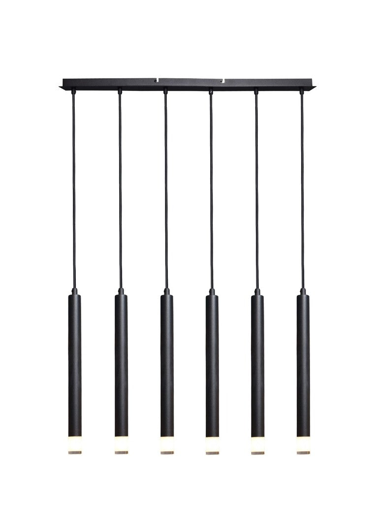 Lustra suspendata Ramira, negru, 6xG9, IP20, Rabalux, 72362