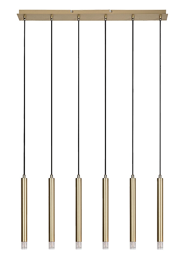 Lustra suspendata Ramira, auriu, 6xG9, IP20, Rabalux, 72363