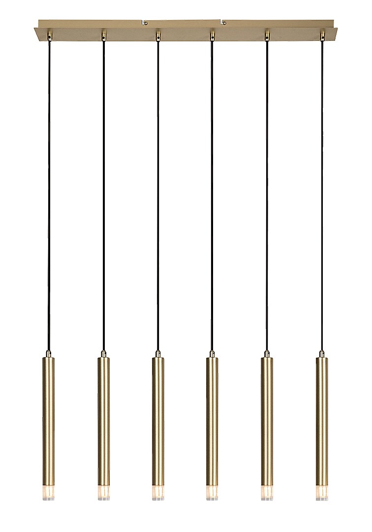 Lustra suspendata Ramira, auriu, 6xG9, IP20, Rabalux, 72363