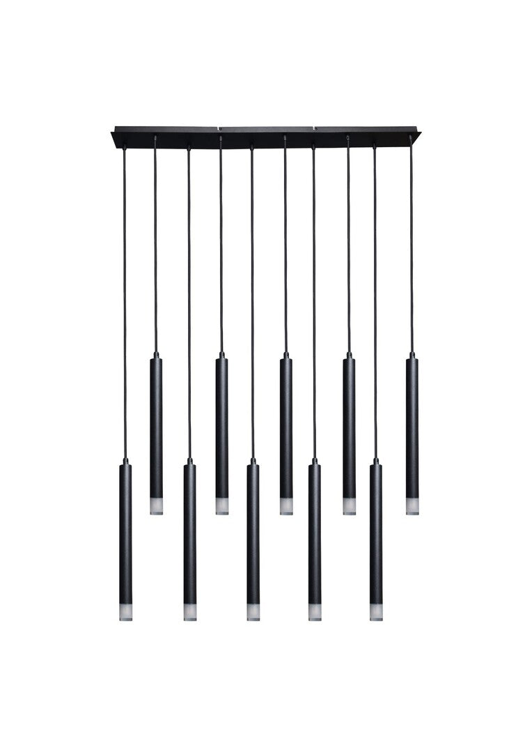 Lustra suspendata Ramira, negru, 10xG9, IP20, Rabalux, 72364