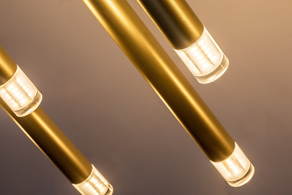 Lustra suspendata Ramira, auriu, 10xG9, IP20, Rabalux, 72365