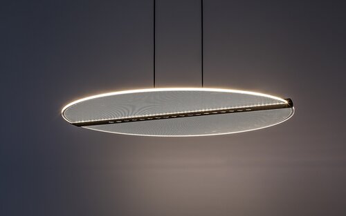 Lustra suspendata LED Norael, negru mat, 24W, 1570lm, 3000K, H.100cm, IP20, Rabalux, 72483