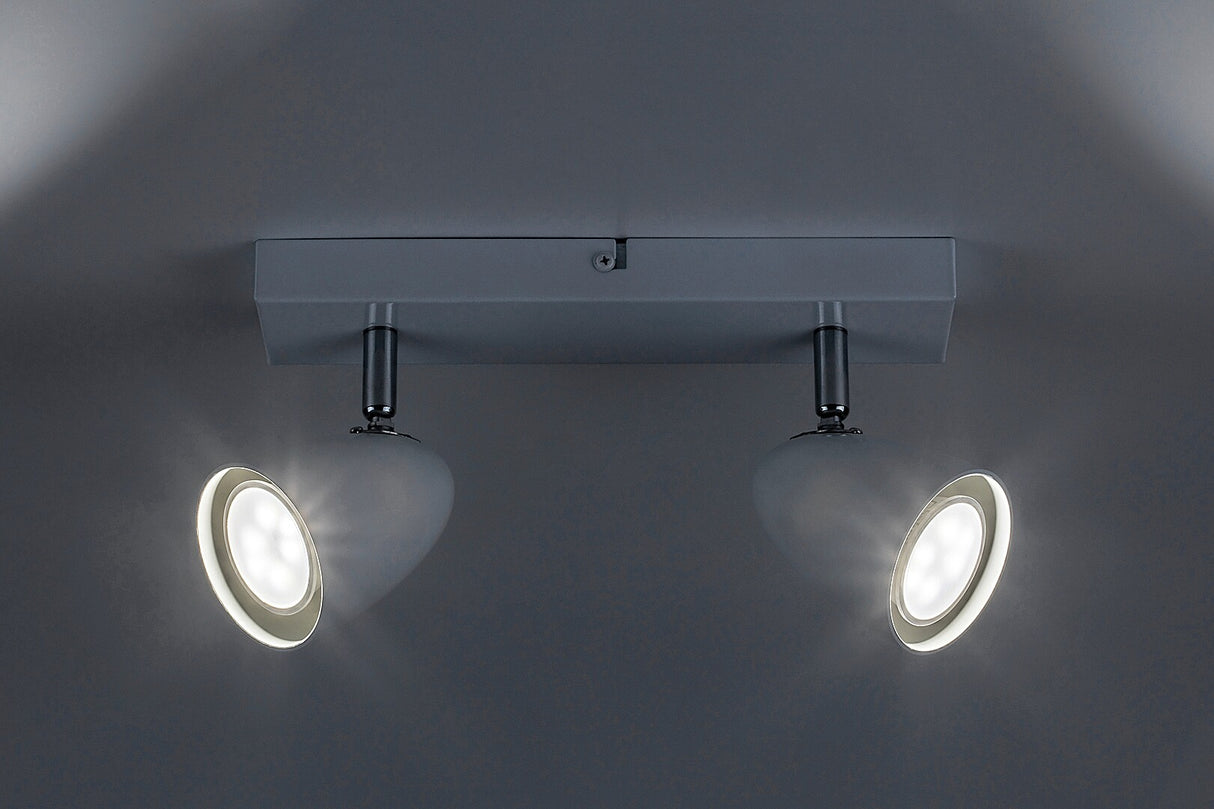 Plafoniera Perico, alb, 2xGU10, IP20, Rabalux, 73018