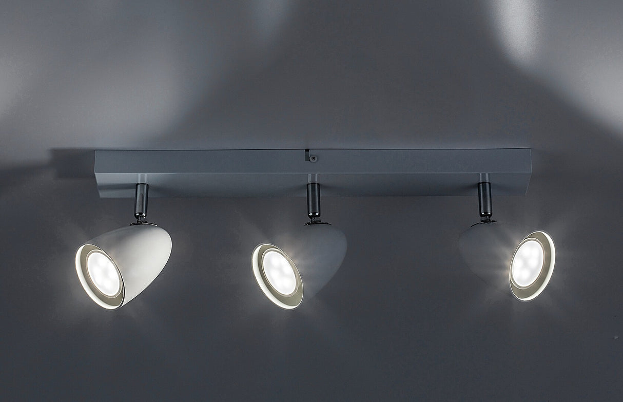 Plafoniera Perico, alb, 3xGU10, IP20, Rabalux, 73020