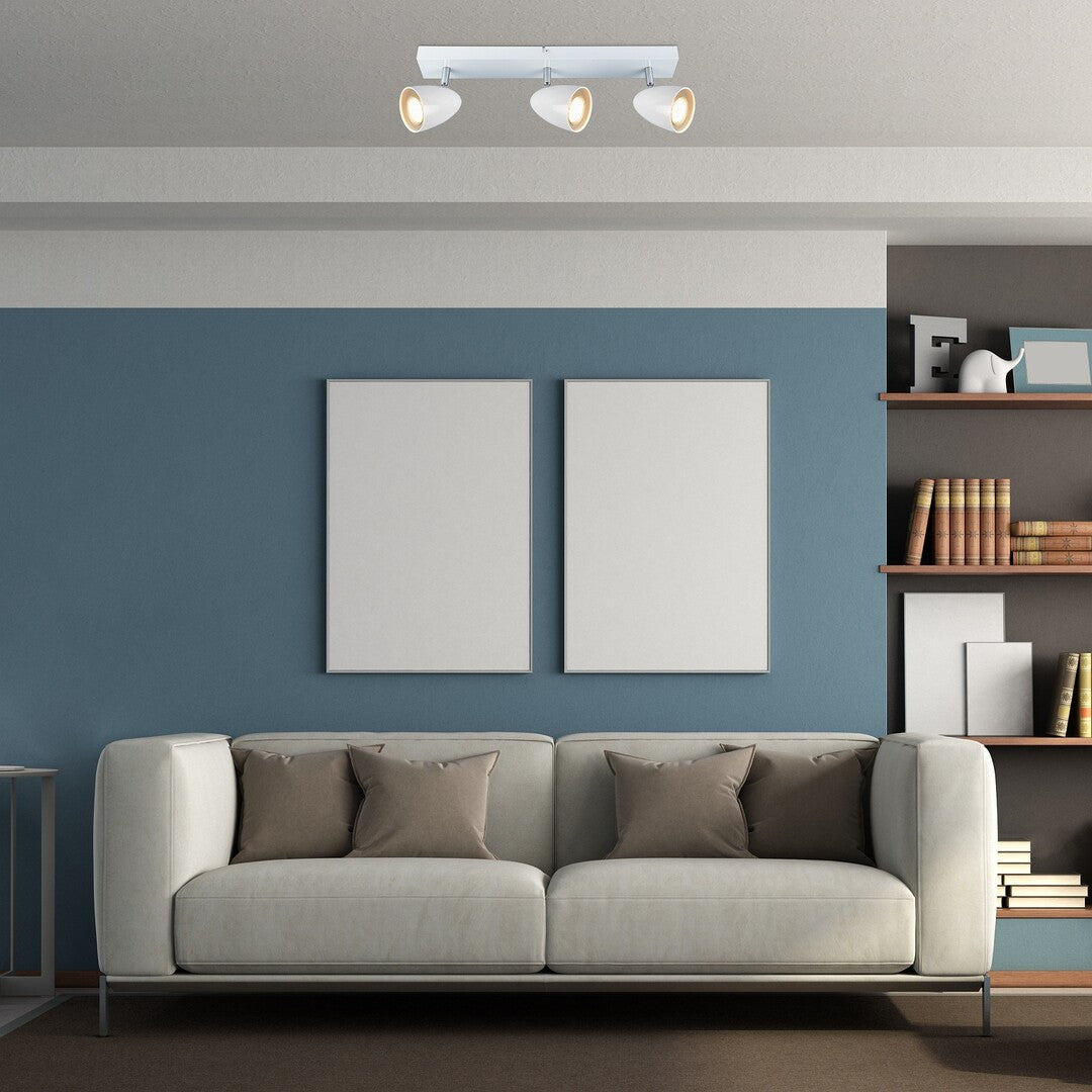 Plafoniera Perico, alb, 3xGU10, IP20, Rabalux, 73020