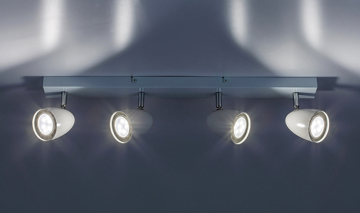 Plafoniera Perico, alb, 4xGU10, IP20, Rabalux, 73022