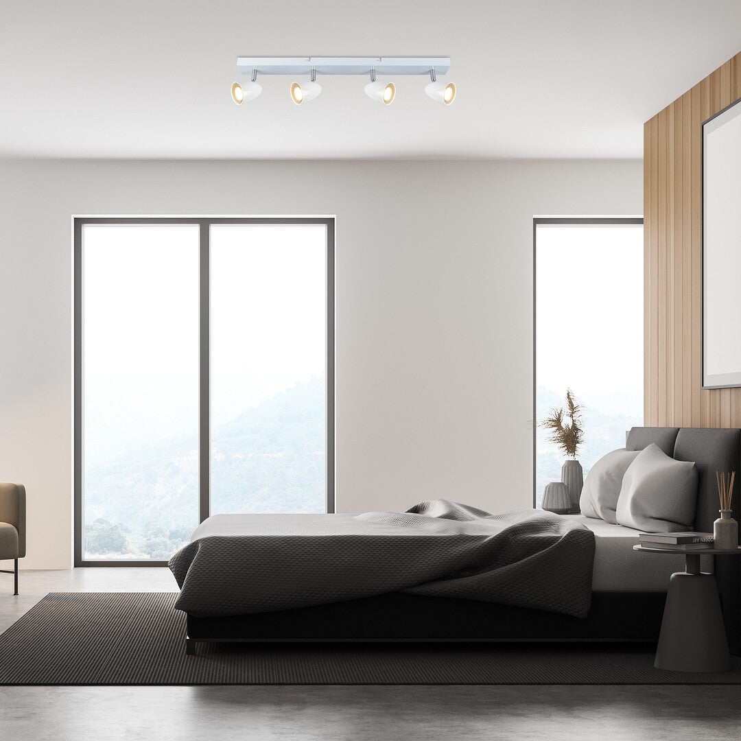 Plafoniera Perico, alb, 4xGU10, IP20, Rabalux, 73022