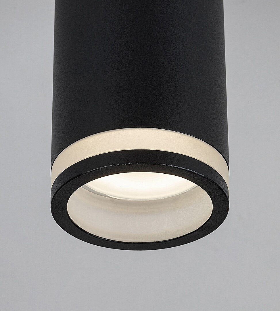 Plafoniera Senobia, negru mat, 1xGU10, H.12cm, IP20, Rabalux, 73030