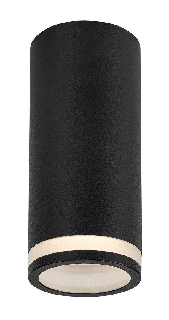 Plafoniera Senobia, negru mat, 1xGU10, H.12cm, IP20, Rabalux, 73030