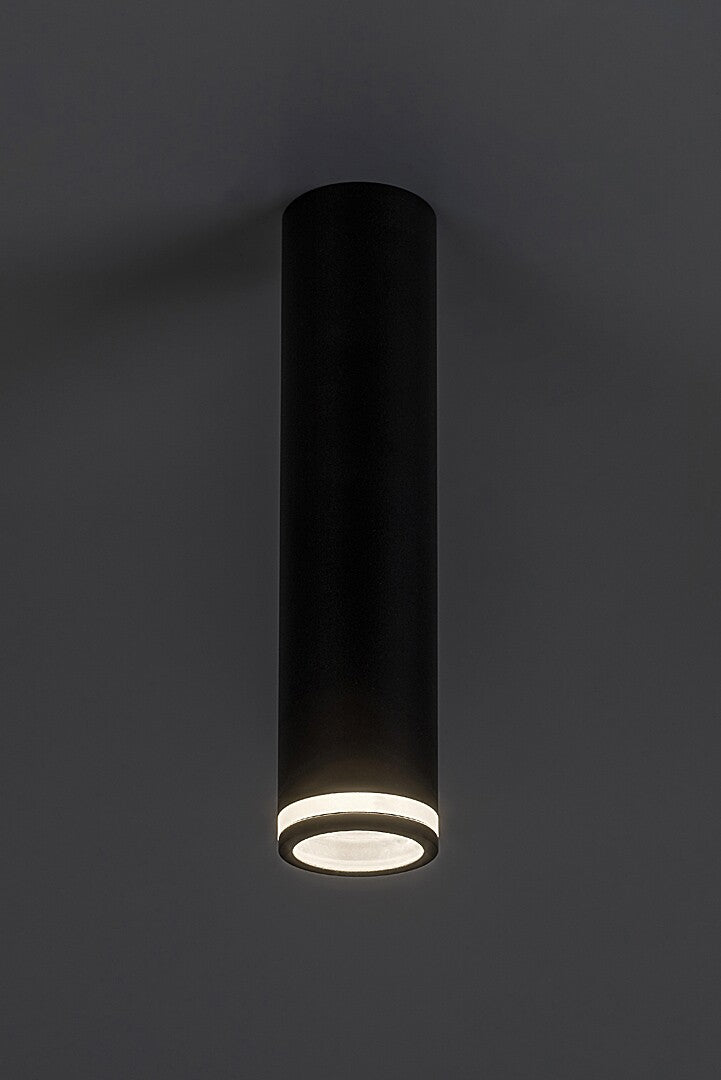 Plafoniera Senobia, negru mat, 1xGU10, H.24cm, IP20, Rabalux, 73031