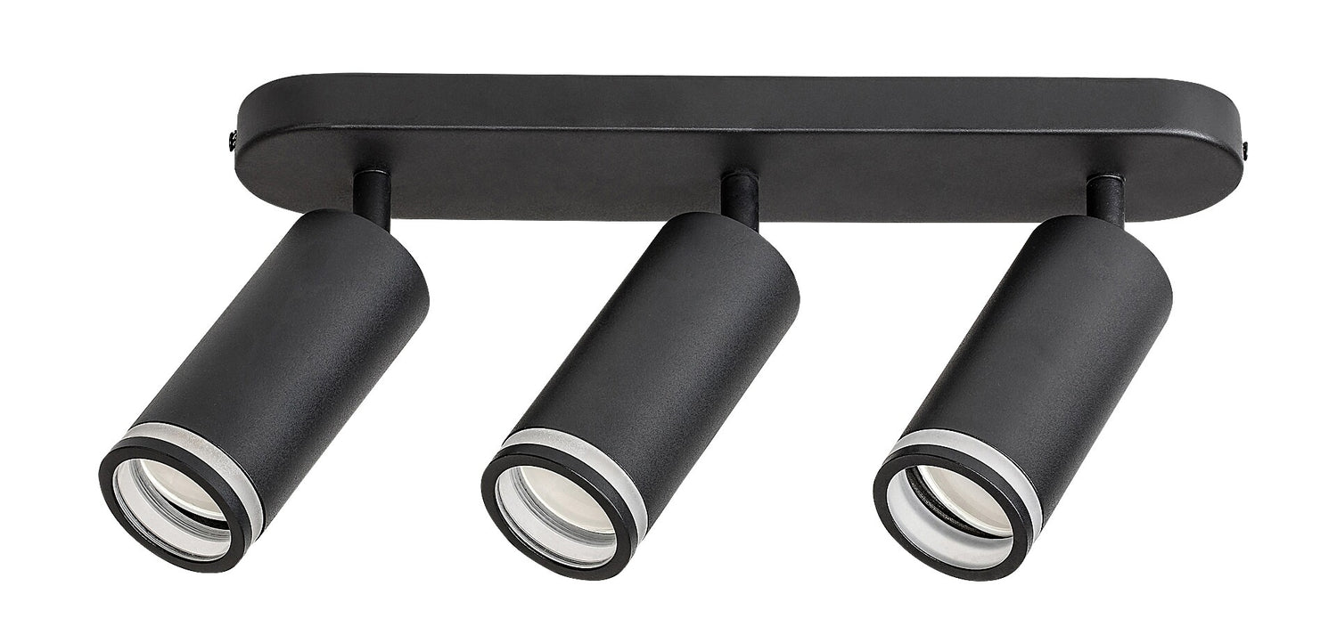 Plafoniera Senobia, negru mat, 3xGU10, IP20, Rabalux, 73035