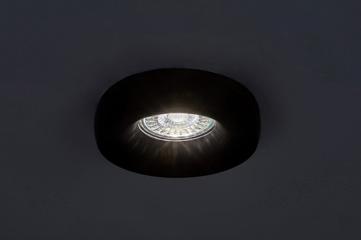 Plafoniera Luiza, negru mat, 1xGU10, IP20, Rabalux, 73042