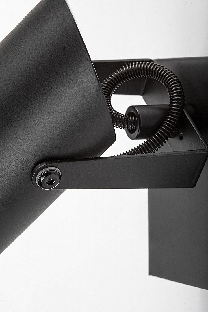 Aplica Maximilian, negru mat, 1 x GU10, IP20, Rabalux, 73043