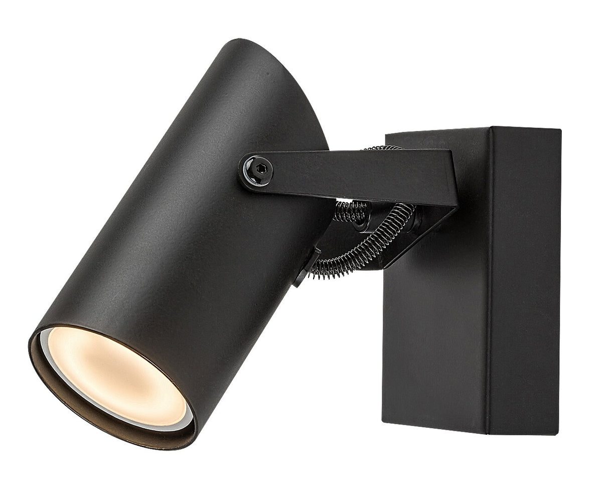 Aplica Maximilian, negru mat, 1 x GU10, IP20, Rabalux, 73043