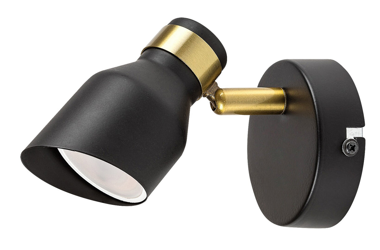 Aplica Lilou, auriu, 1 x GU10, IP20, Rabalux, 73047