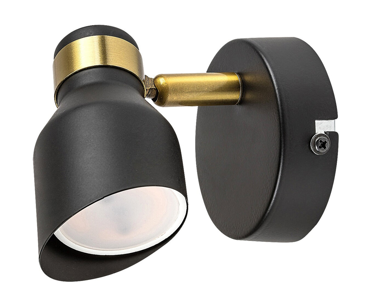 Aplica Lilou, auriu, 1 x GU10, IP20, Rabalux, 73047