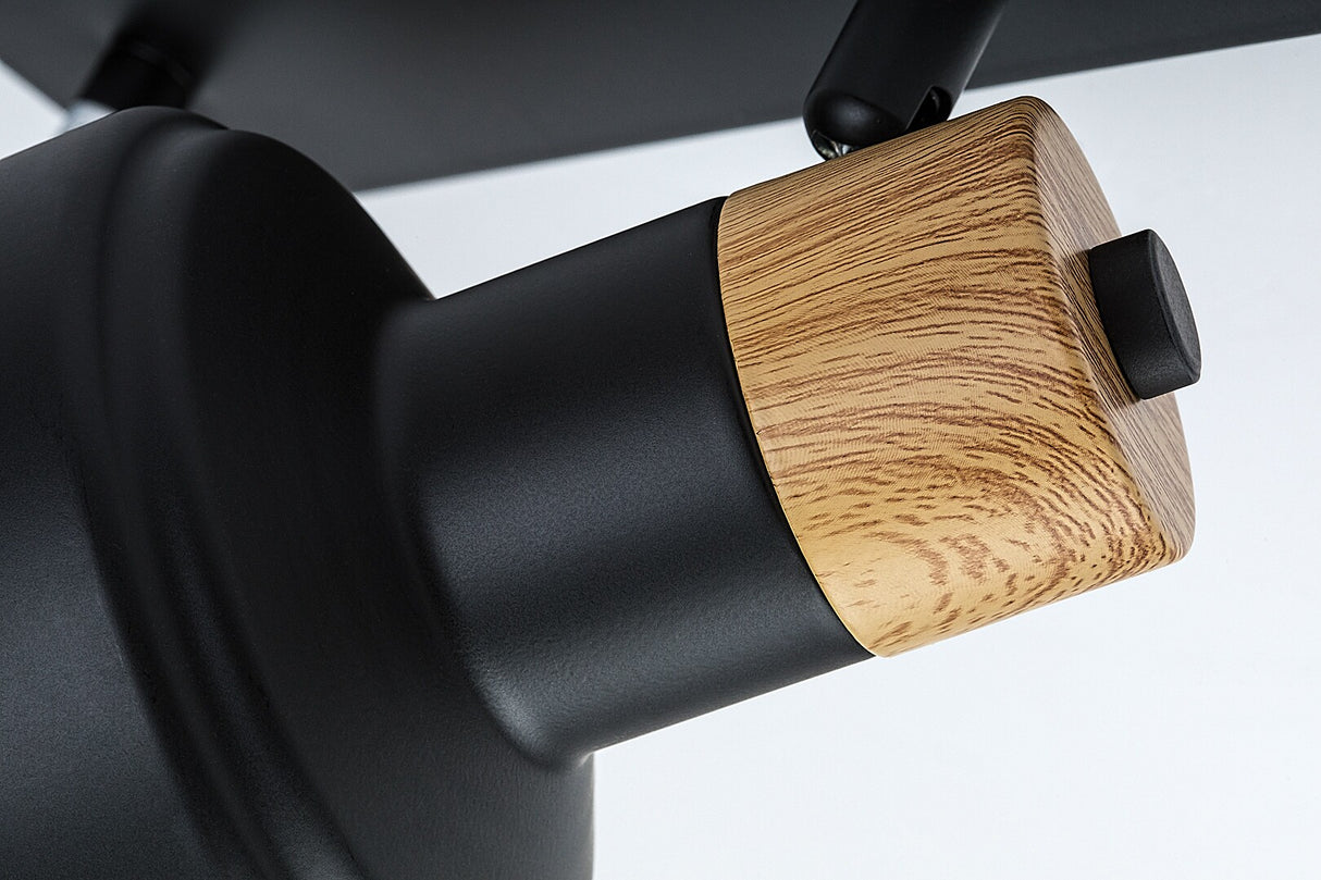 Plafoniera Saskia, negru, 2xE14, IP20, Rabalux, 73056