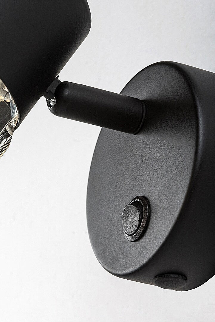 Aplica Venaro, negru, 1 x E14, IP20, Rabalux, 73059