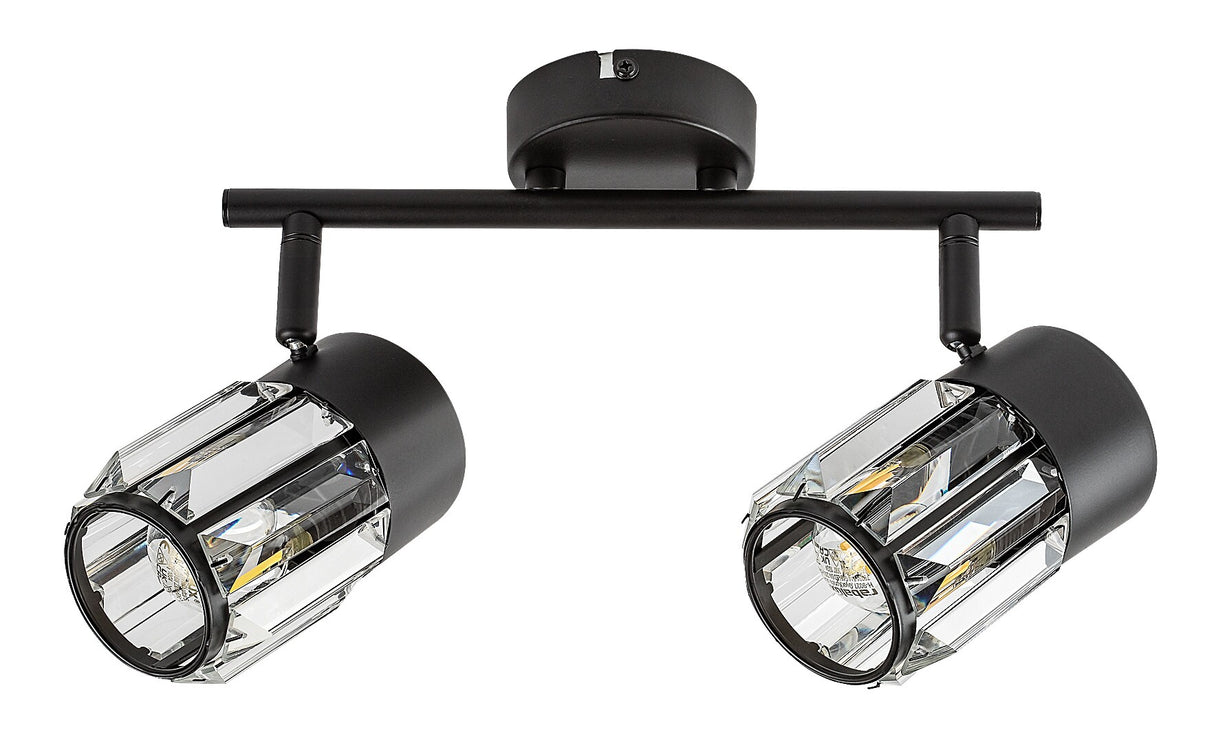 Plafoniera Venaro, negru, 2xE14, IP20, Rabalux, 73060