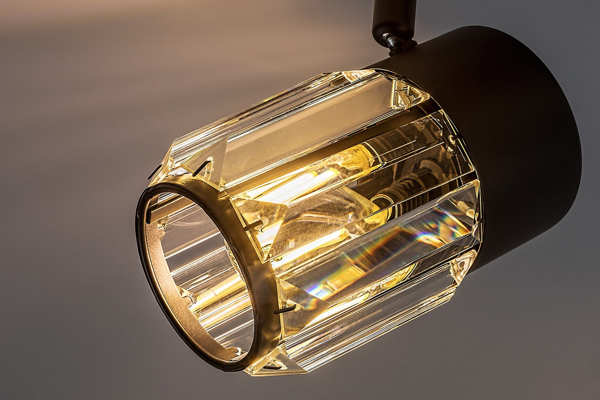 Plafoniera Venaro, negru, 2xE14, IP20, Rabalux, 73060