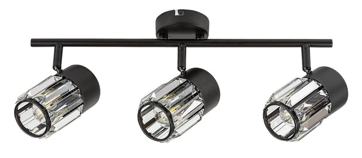 Plafoniera Venaro, negru, 3xE14, IP20, Rabalux, 73061