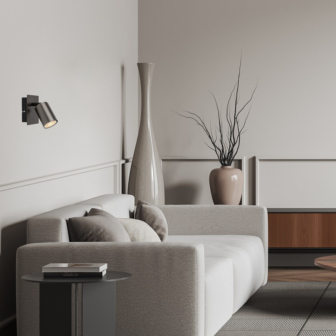 Aplica Gerhard, metal, fumuriu, 1xGU10, Rabalux 73071