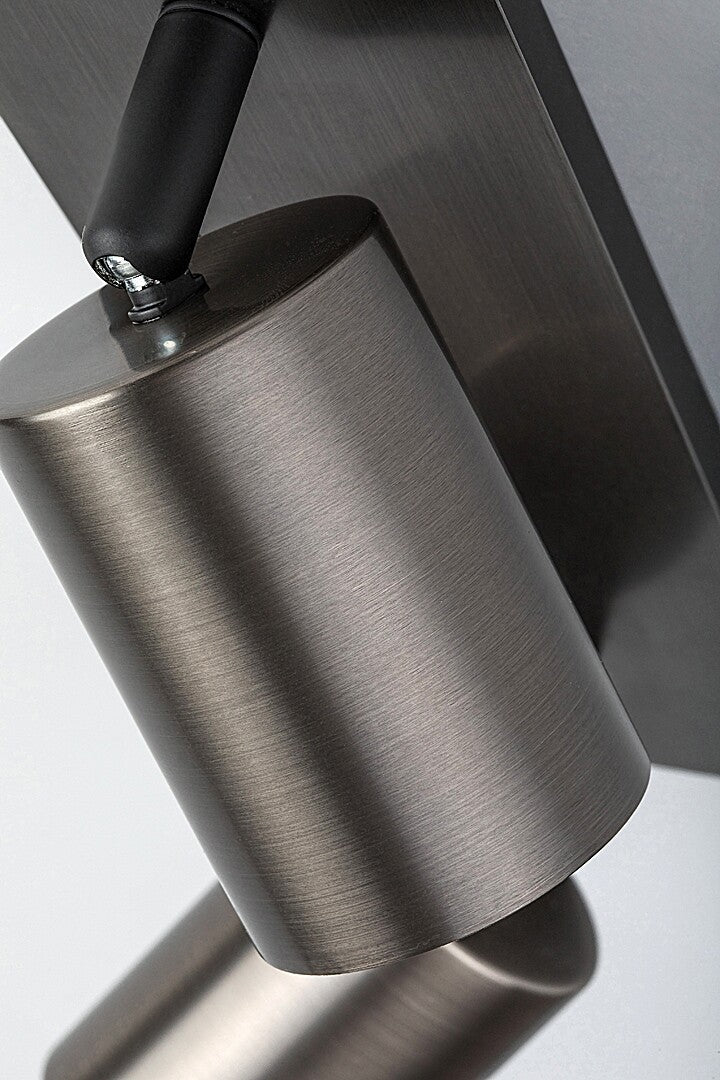 Aplica/plafoniera Gerhard, fumuriu, 2xGU10, IP20, Rabalux, 73072