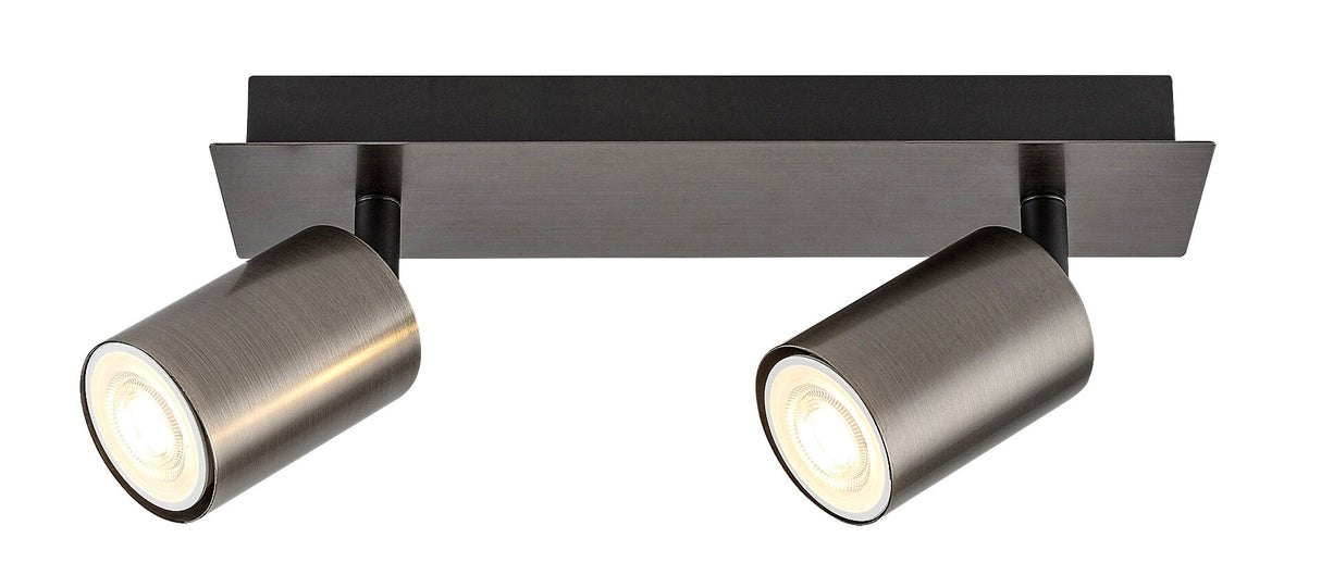 Aplica/plafoniera Gerhard, fumuriu, 2xGU10, IP20, Rabalux, 73072