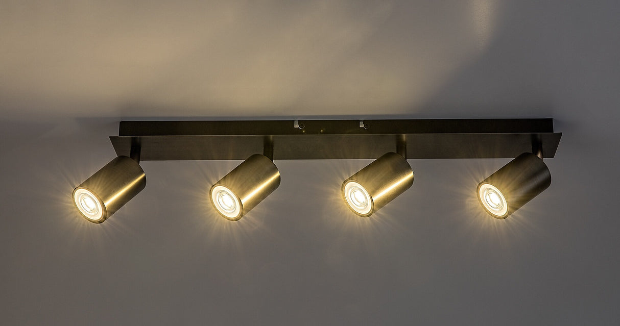 Plafoniera Gerhard, fumuriu, 4xGU10, IP20, Rabalux, 73074