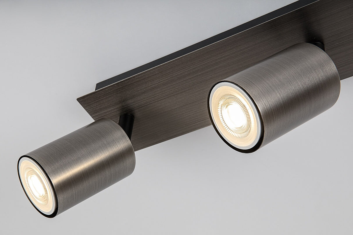 Plafoniera Gerhard, fumuriu, 4xGU10, IP20, Rabalux, 73074